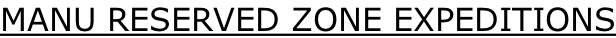 MANU RESERVED ZONE EXPEDITIONS